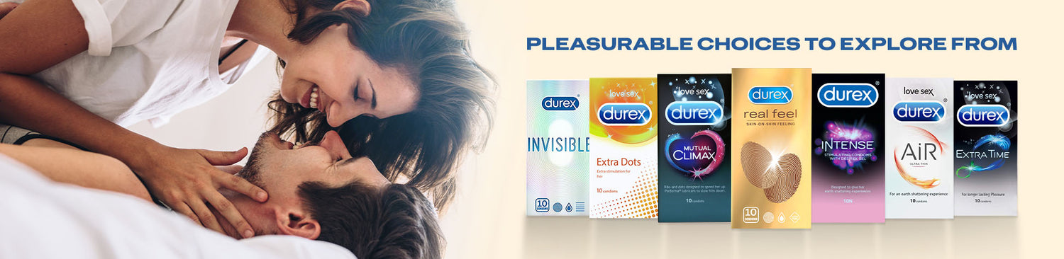 Durex Men's Condom Collection: Ultimate Pleasure | Durex India