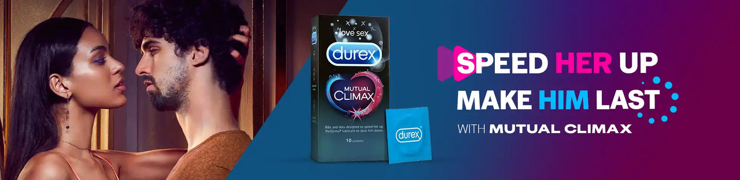 Mutual Climax Condoms Combo | Durex India