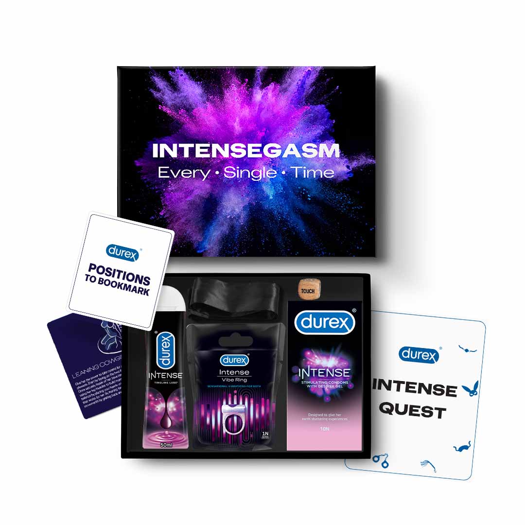 Durex Intensegasm Play Kit: Condoms, Lubes, Rings