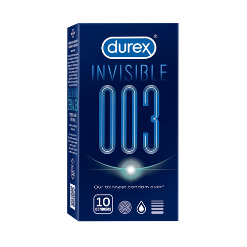 Durex Invisible 003 - 10 Condoms