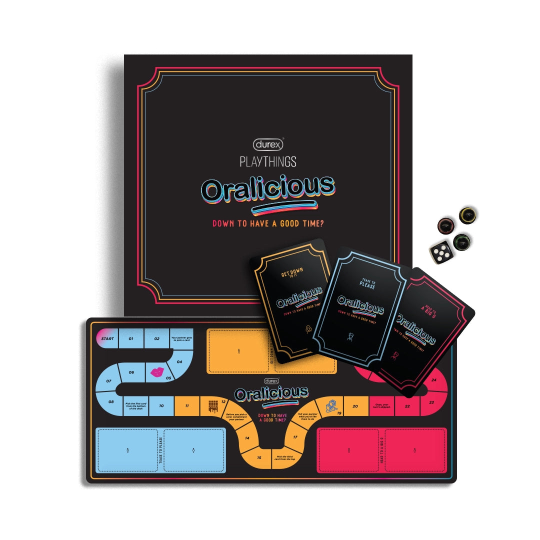 Durex Playthings Oralicious - Board Game for Couples