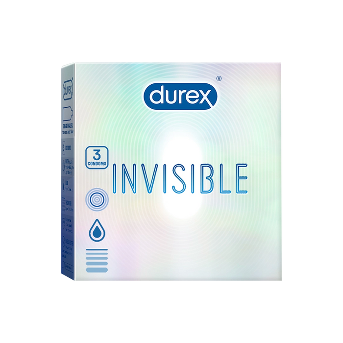 Durex Invisible - 3 Condoms
