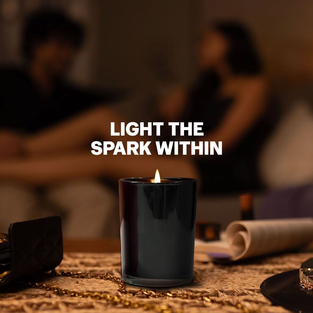 L!T Night Scented Candle- Peony and Anjou Pear | Durex India