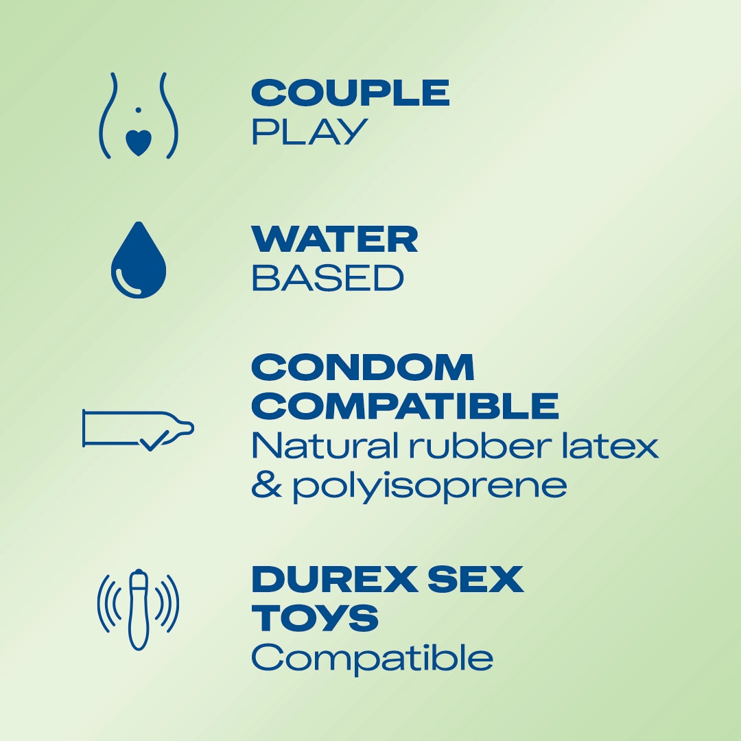 Durex Naturals Lubricant - 200 ml (Pack of 2)