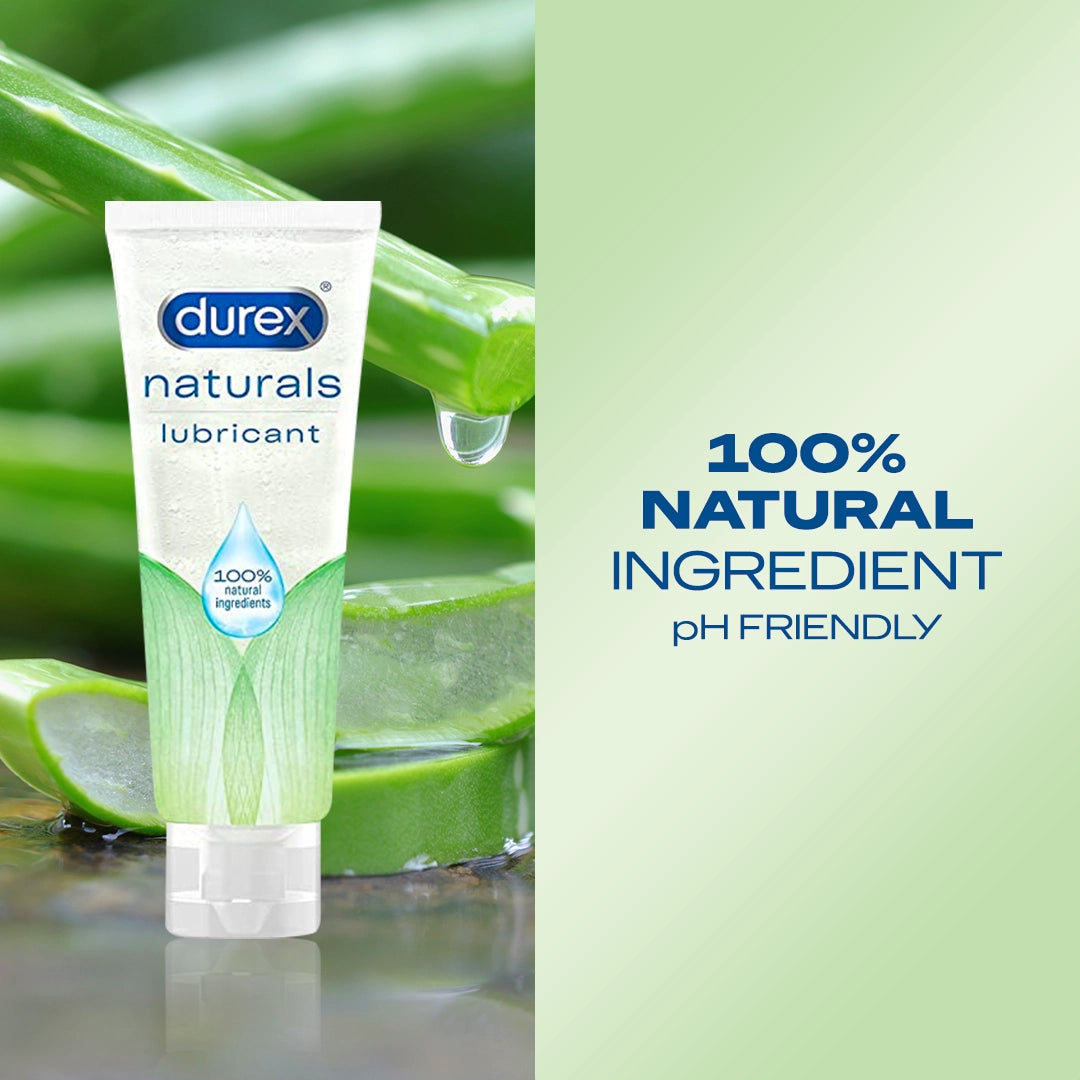 Durex Naturals Lubricant - 200 ml (Pack of 2)