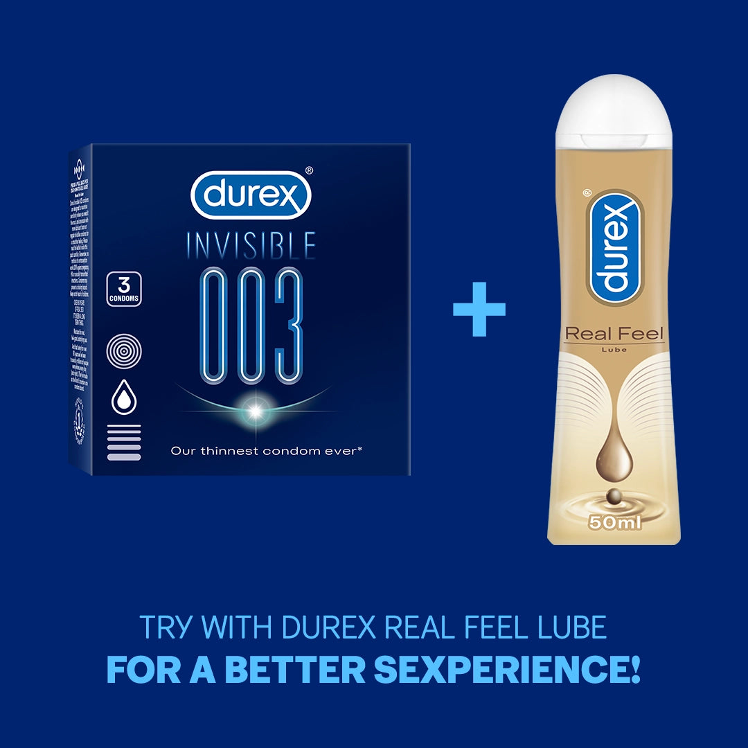 Durex Invisible 003 - 3 Condoms
