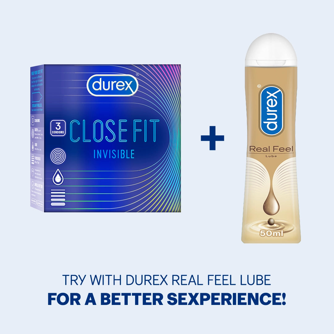 Durex Close Fit Invisible - 9 Condoms