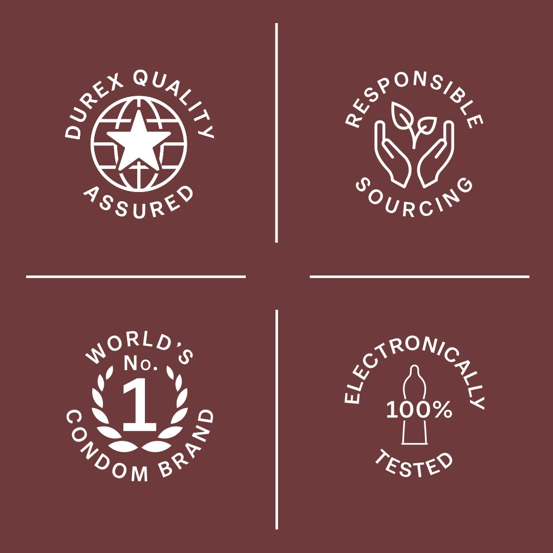 Durex Extra Thin Intense Chocolate Flavoured - 24 Condoms