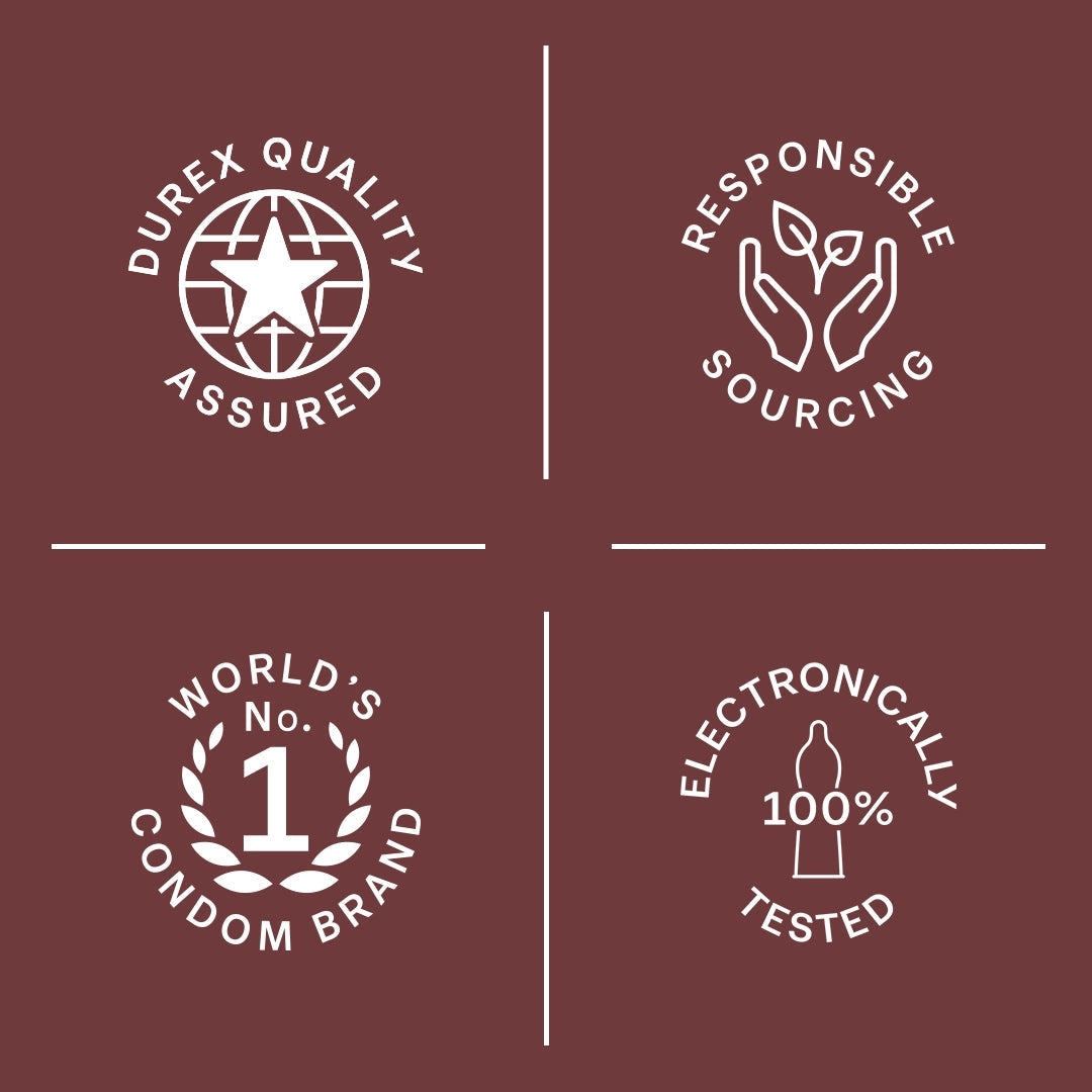 Durex Extra Thin Intense Chocolate Flavoured - 12 Condoms