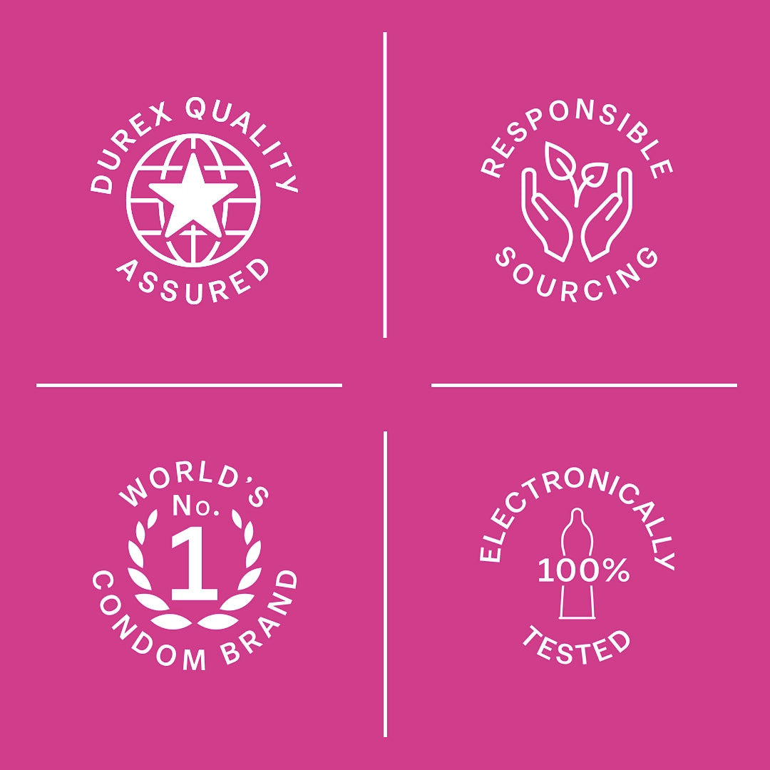 Durex Extra Ribbed - 30 Condoms