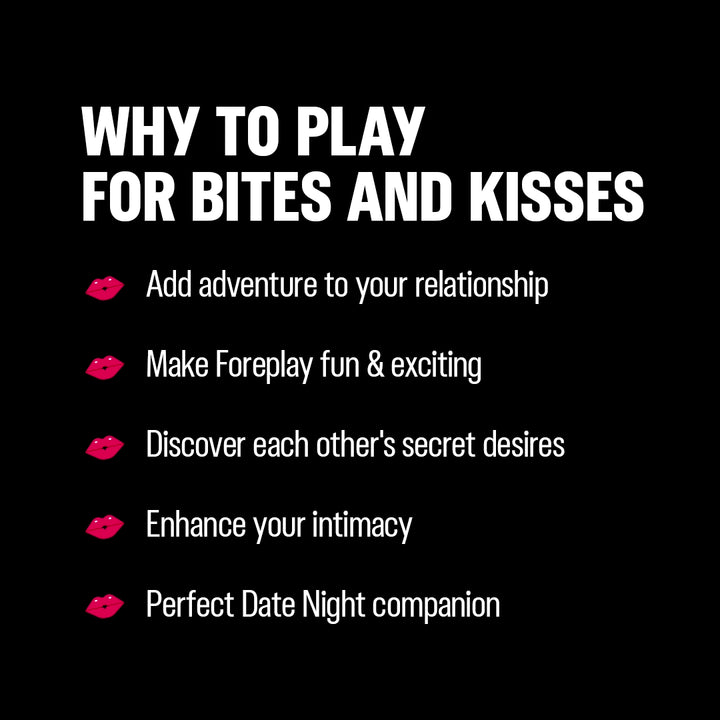 Bites & Kisses Board Game for Couples | Durex India
