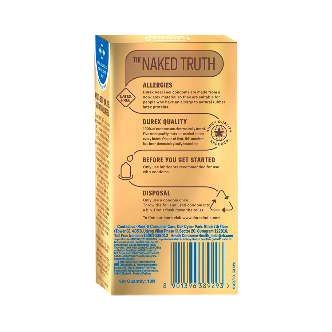 Durex Real Feel - 30 Condoms