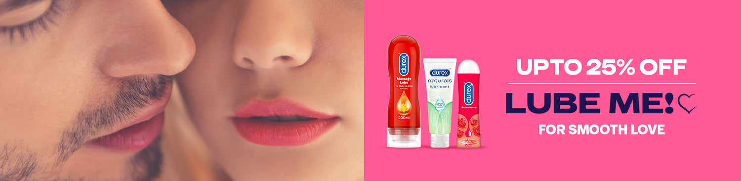 Lube Me Collection: Lubricant, Condoms and Playkit | Durex India