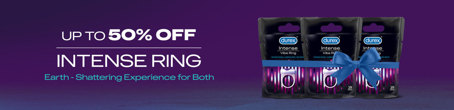 Ring Combo: Vibe Ring, Lubes, Condoms & Playthings | Durex India