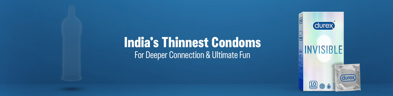 Durex Range of Invisible Condoms Collection| Durex India