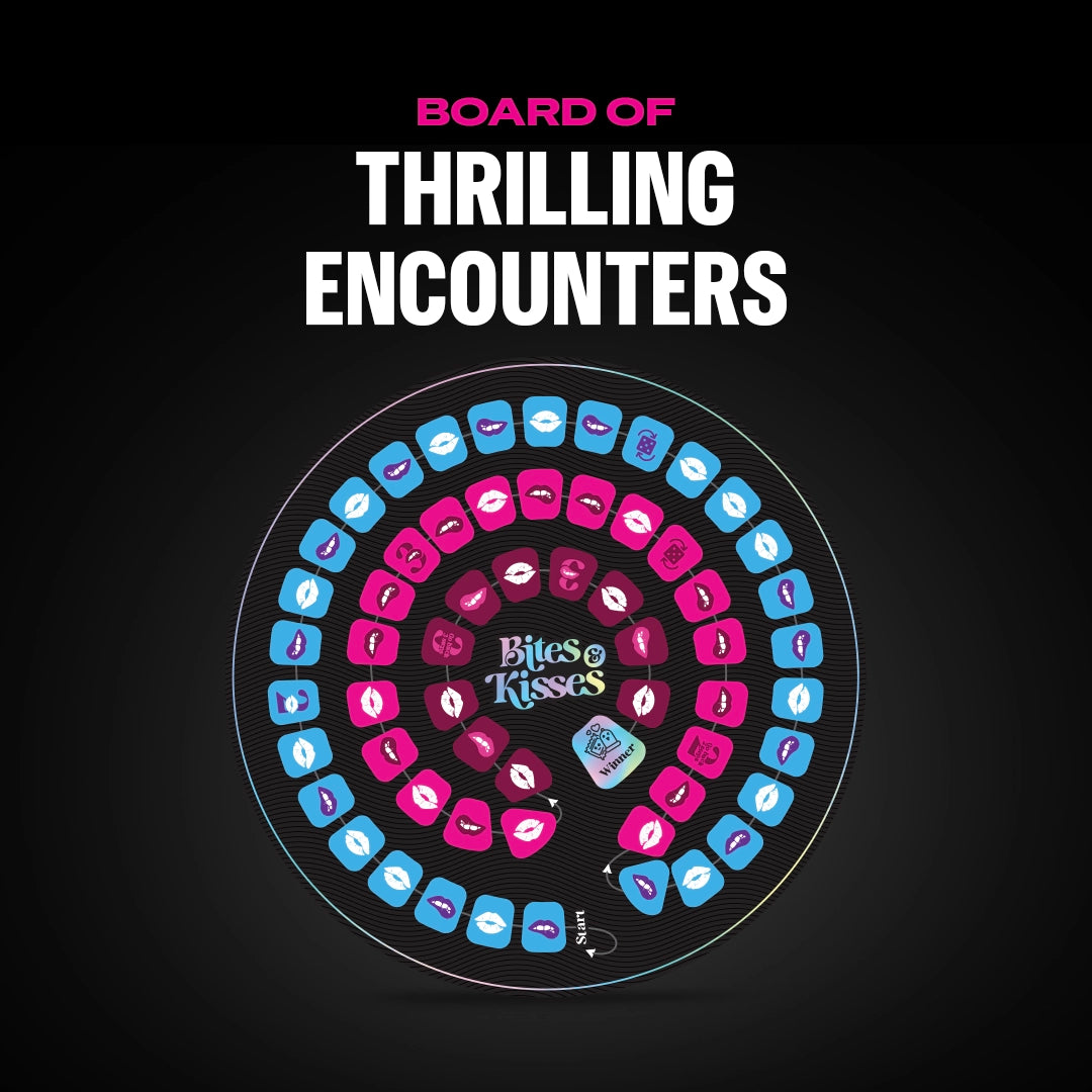 Bites & Kisses Board Game for Couples | Durex India