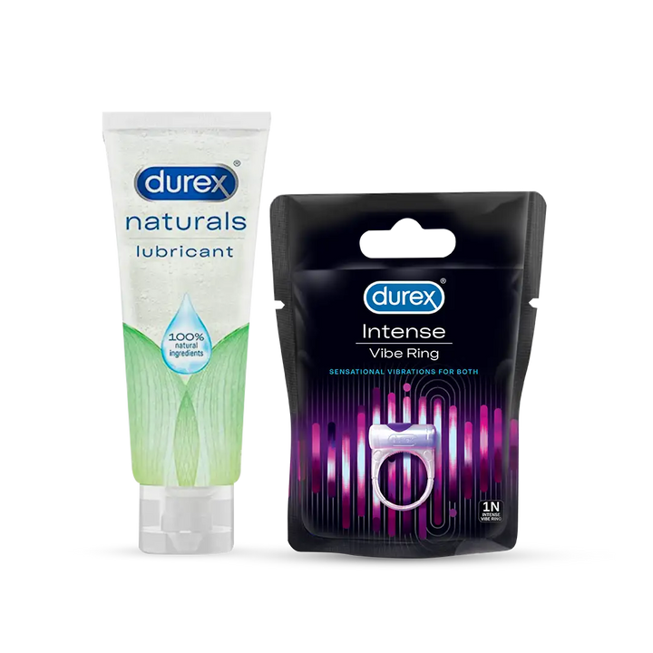 Natural Sensations Combo: Lubricant and Vibe Ring | Durex India