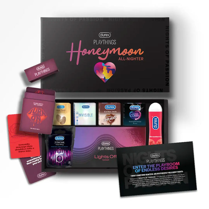 Honeymoon Playkit: Condoms, Ring, Lube | Durex India