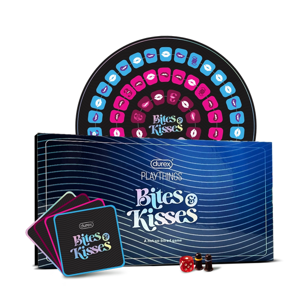 Bites & Kisses Board Game for Couples | Durex India