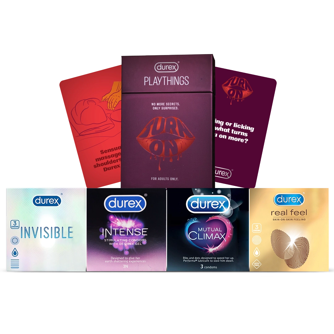 Intensify Pleasure with Hot N Spicy Gamenight Combo | Durex India