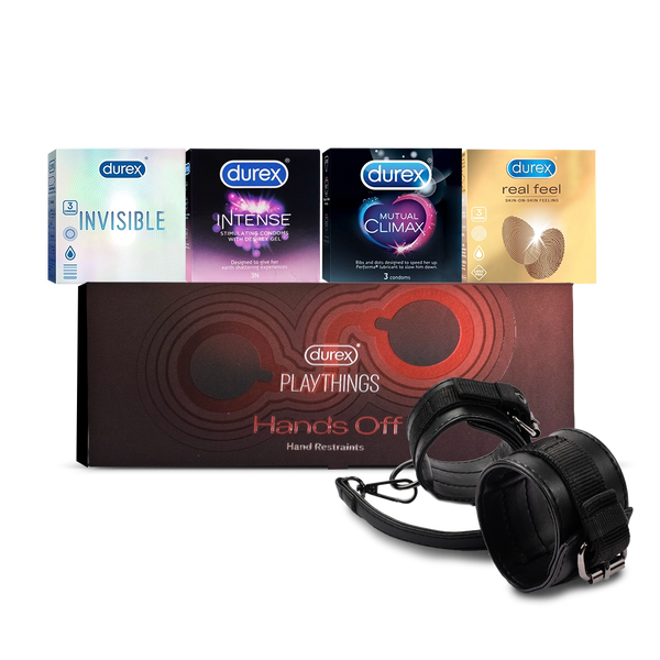 Ignite the spark in your intimate moments with the Hot n Spicy Seduction Combo | Durex India