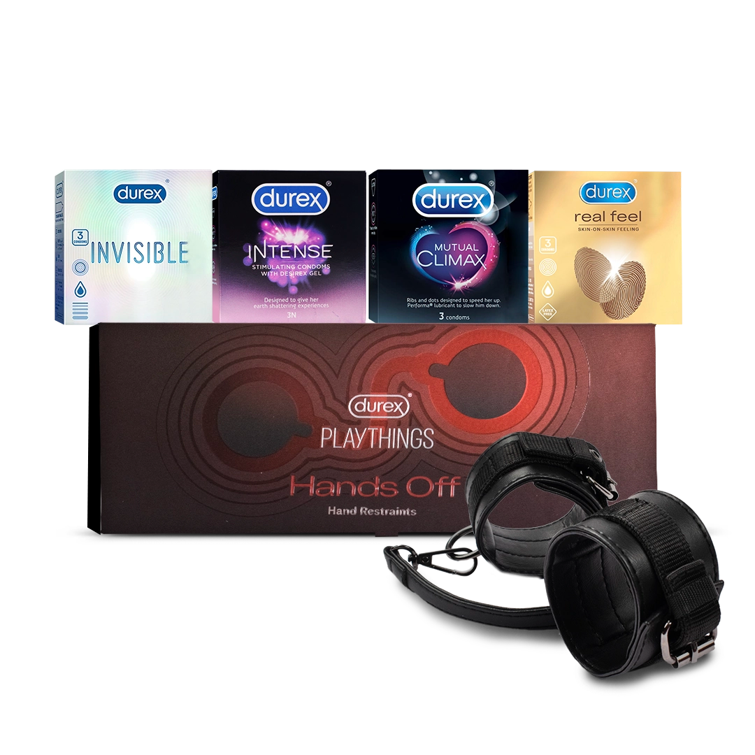 Ignite the spark in your intimate moments with the Hot n Spicy Seduction Combo | Durex India