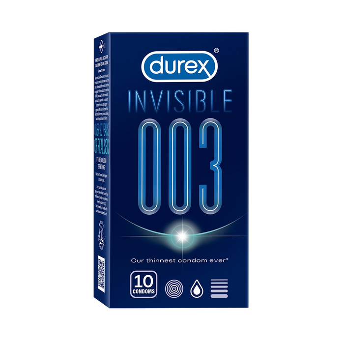 Durex Invisible 003 - 10 Condoms
