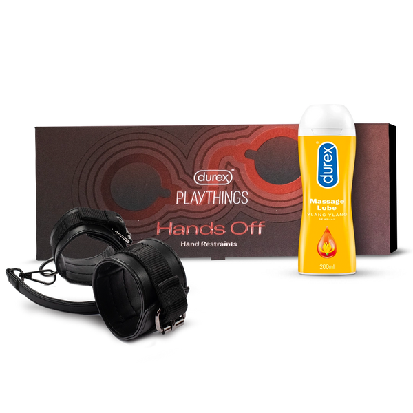 The Sensual Bond: Hand Restraints & Ylang Ylang Lube - Durex India