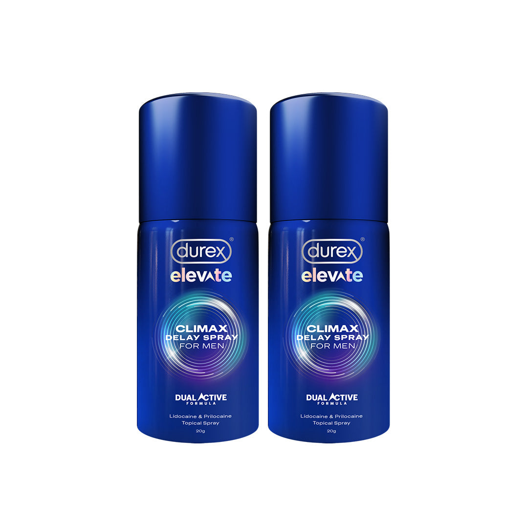 Durex Elevate Climax Delay Spray (Pack of 2)