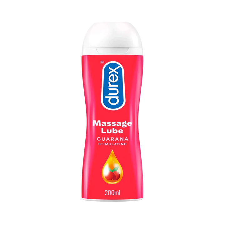 Durex Guarana Massage 2-in-1 Intimate Lubricant | Stimulating Water-Based Lube Gel For Men & Women