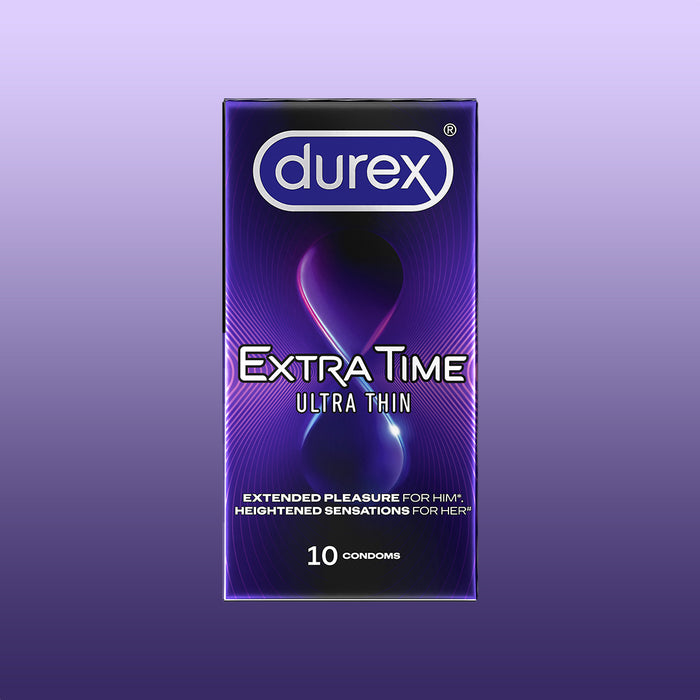Durex Extra Time Ultra Thin - 10 Condoms