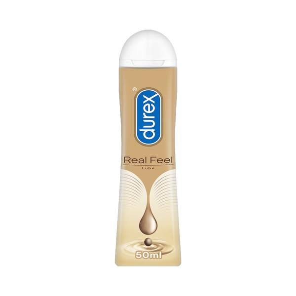 Durex Real Feel Intimate Lubricant | Silicone Based Lube Gel for Men & Women