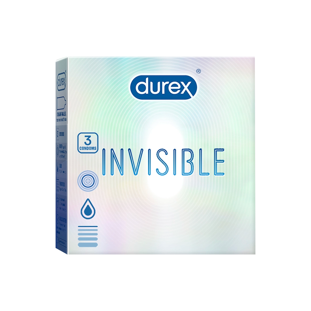 Durex Invisible - 3 Condoms
