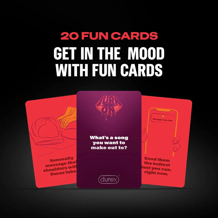 Durex Playthings Turn On Card Game for Couples