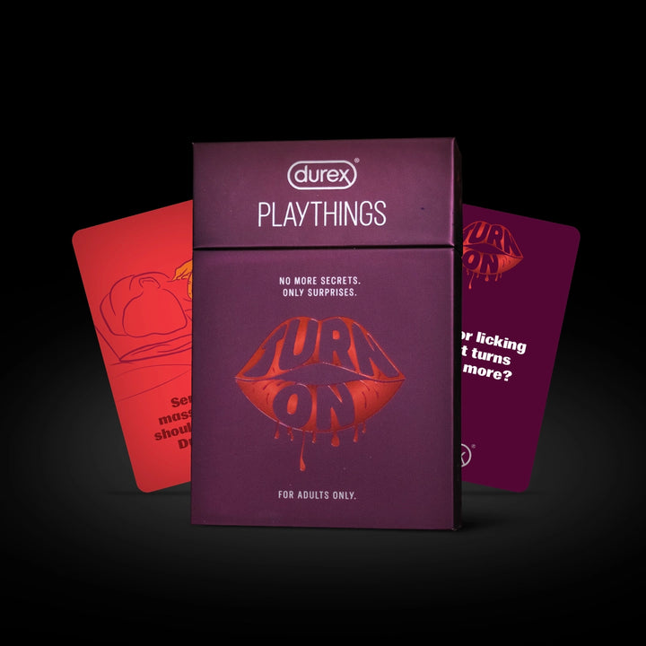 Positions of Play & Turn On Intimate Card Games For Couples Combo | Durex India