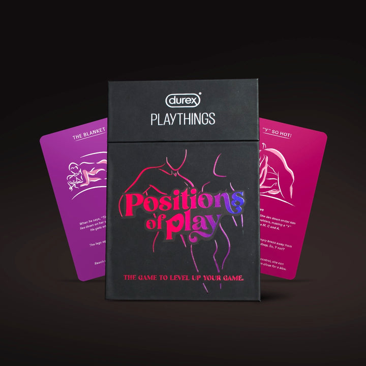 Positions Of Play Card Game & Hand Restraint Combo | Durex India
