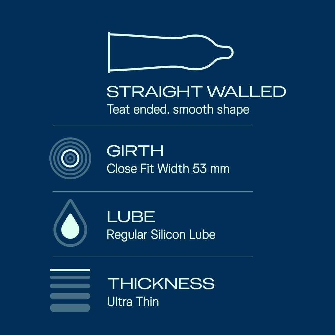 Durex Invisible - 3 Condoms