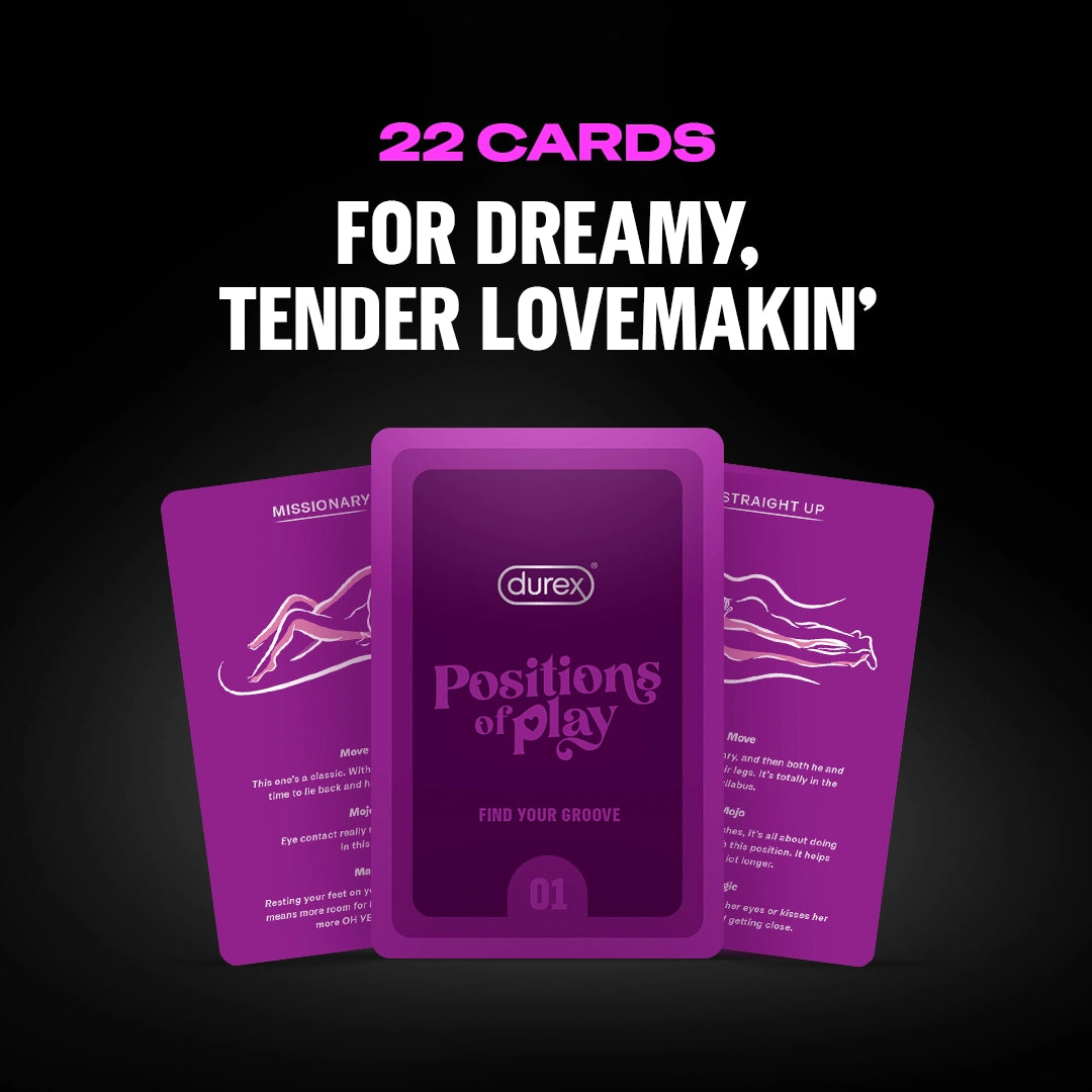 Durex Playthings Positions of Play Card Game for Couples