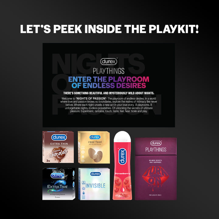 Weekend Playkit: Condoms, Ring, Lube | Durex India