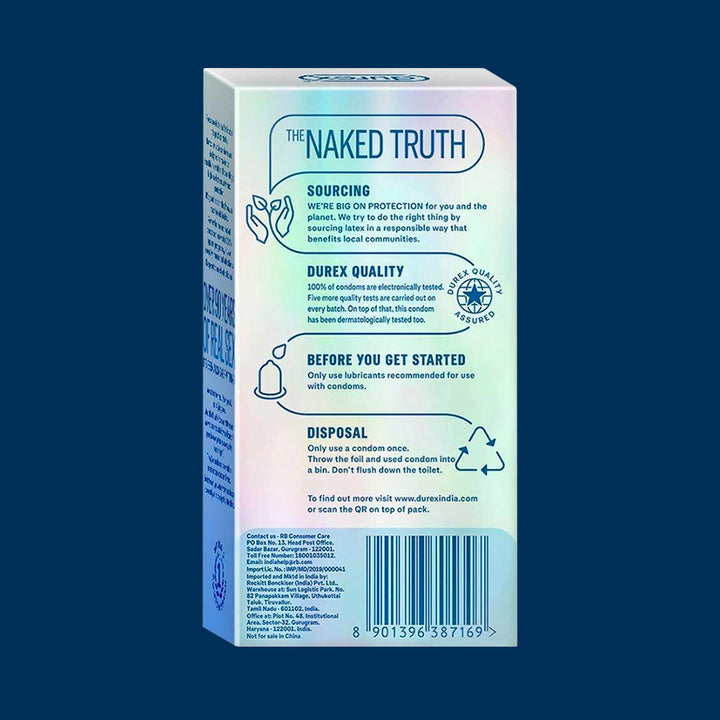 Durex Invisible - 20 Condoms, 10s(Pack of 2)