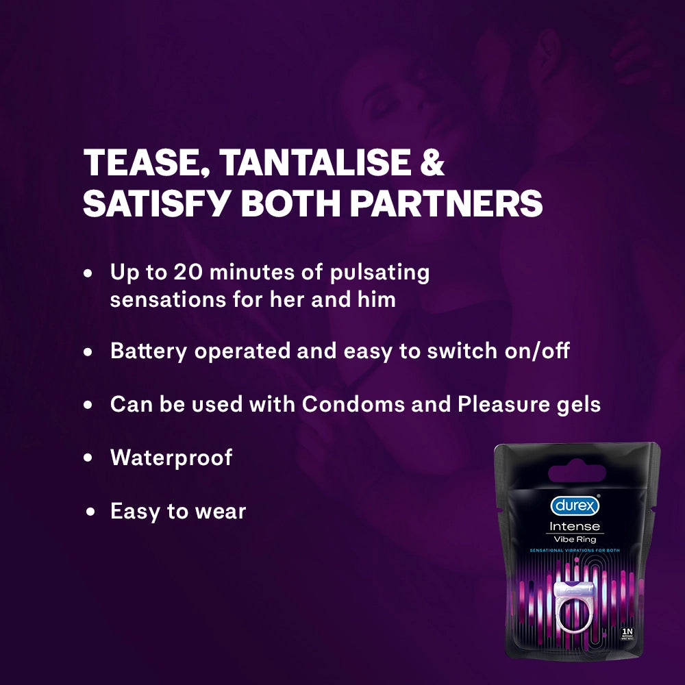 Durex Intense Vibrating Ring Sex Toy : Amazon.co.uk: Health & Personal Care