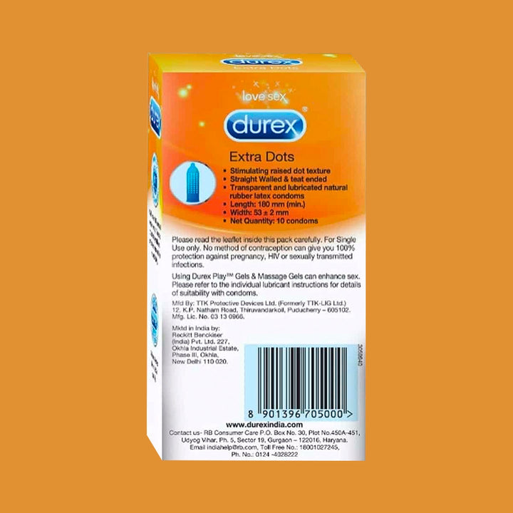 Extra Dots Condoms for Extra Stimulation | Durex India