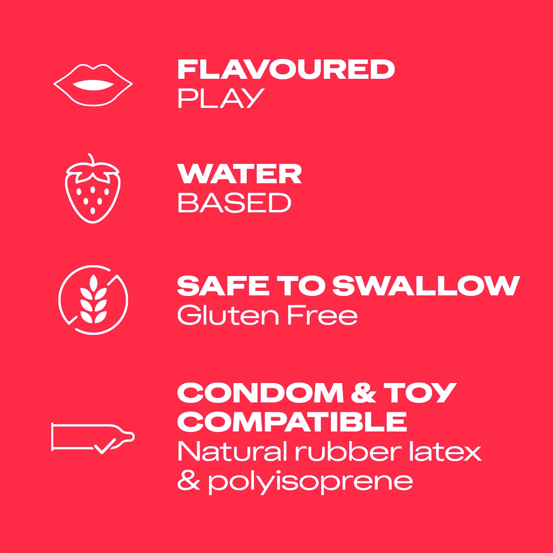 Durex Strawberry Flavoured Intimate Lube | Water-Based