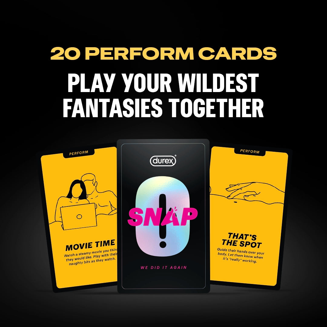 Durex Playthings O! Snap Card Game for Couples