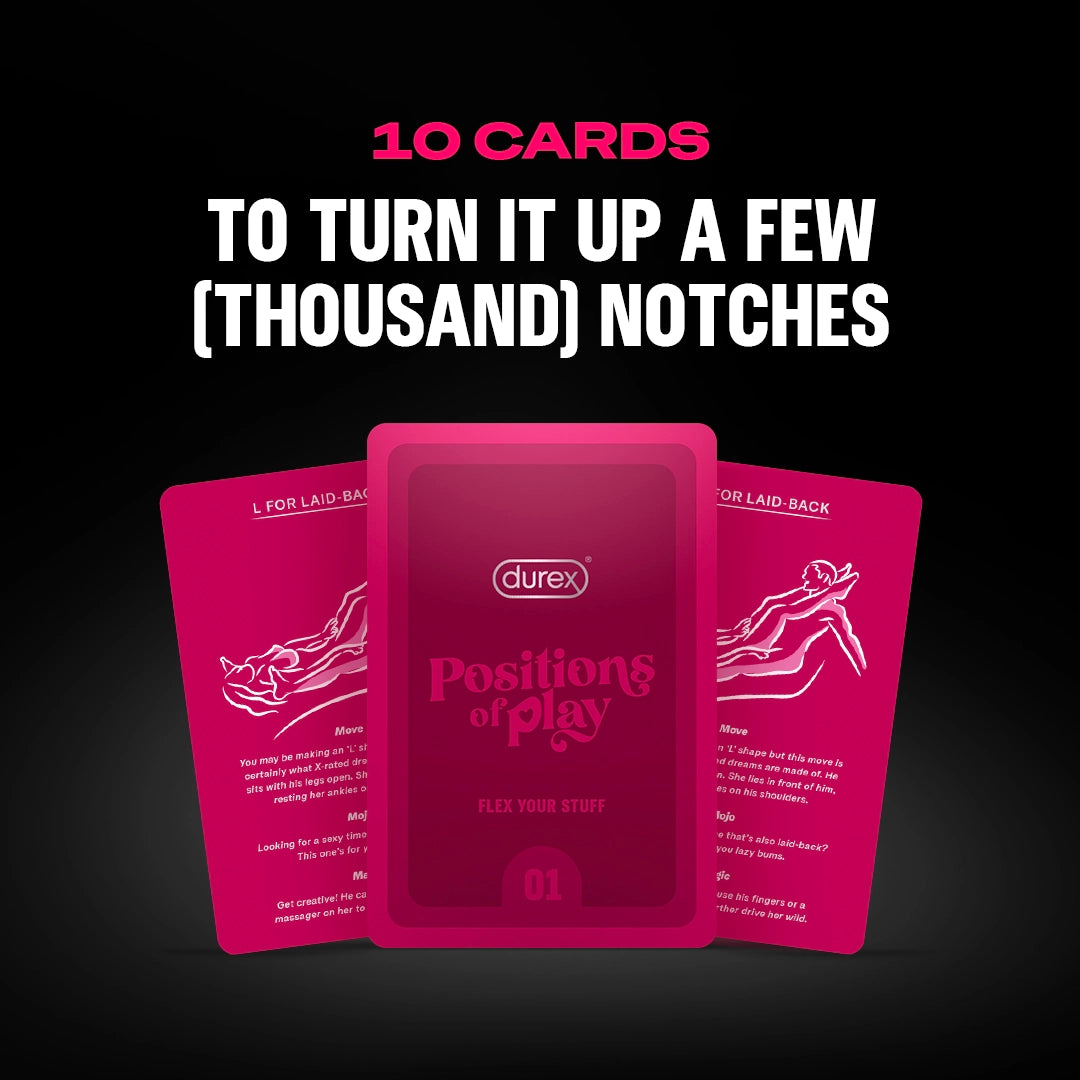 Durex Playthings Positions of Play Card Game for Couples