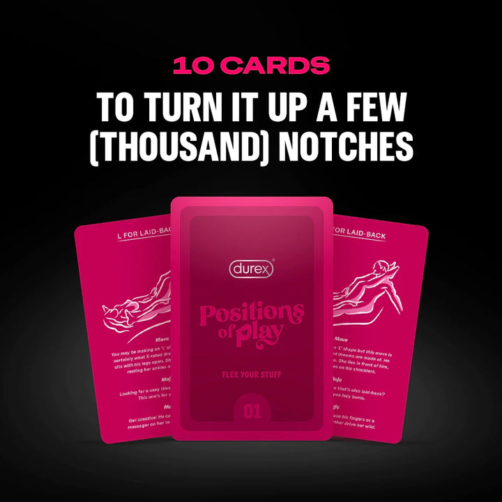 Durex Playthings Positions of Play Card Game for Couples