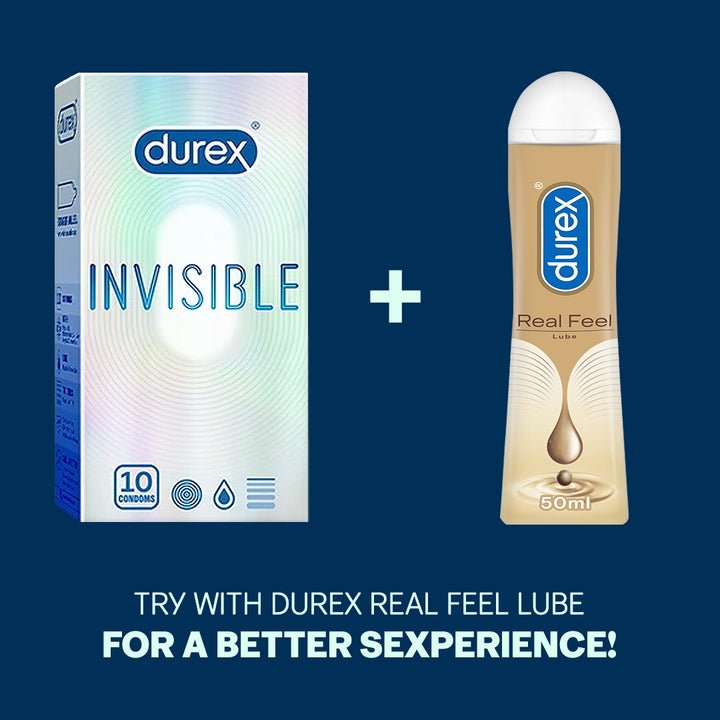 Durex Invisible - 20 Condoms, 10s(Pack of 2)