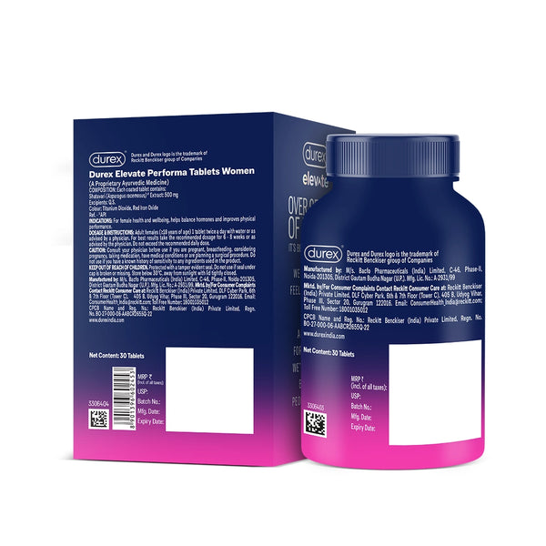 Durex Elevate Performa Tablets for Women