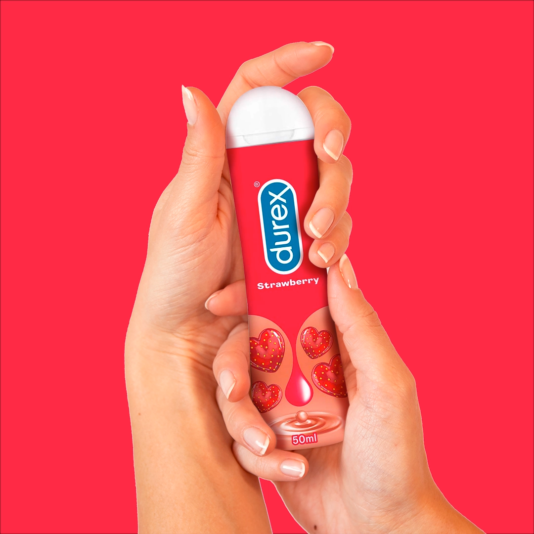 Durex Strawberry Flavoured Intimate Lube | Water-Based