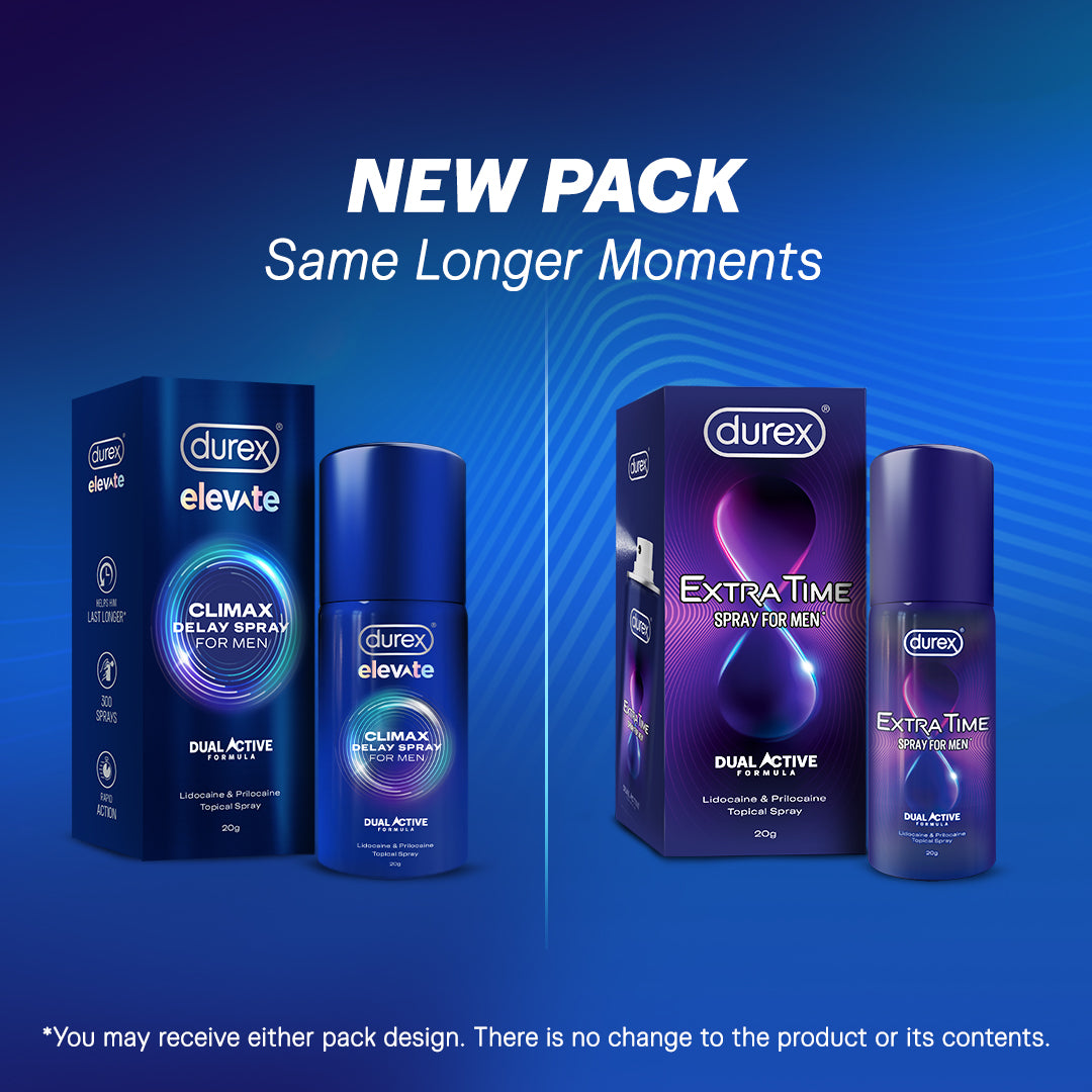 Durex Extra Time Spray for Men (Formerly Elevate Delay Spray)